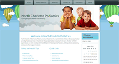 Desktop Screenshot of northcharlottepeds.com